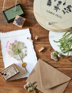 Alphabet-Stempel Aus Holz