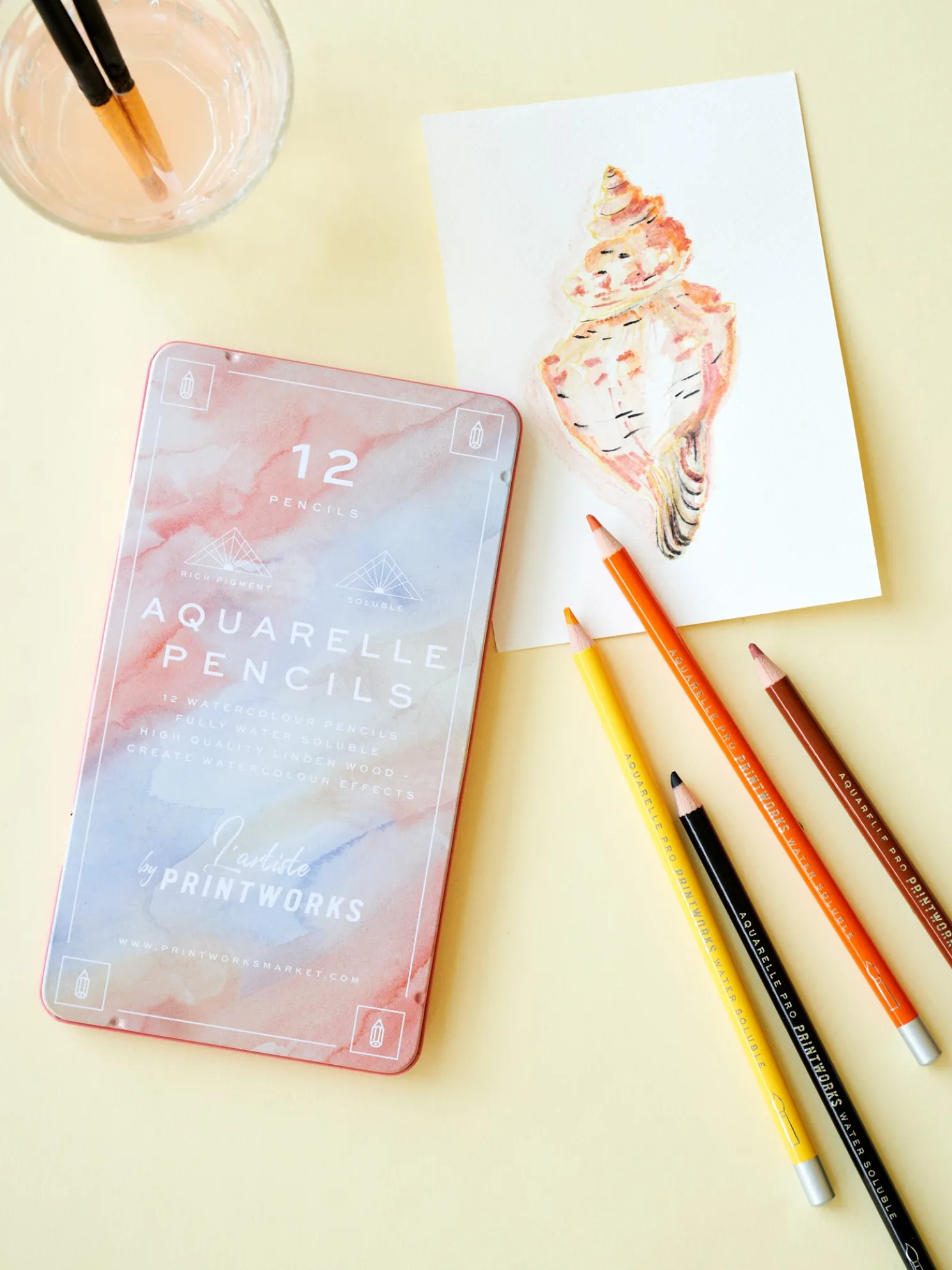 Buntstifte Watercolour