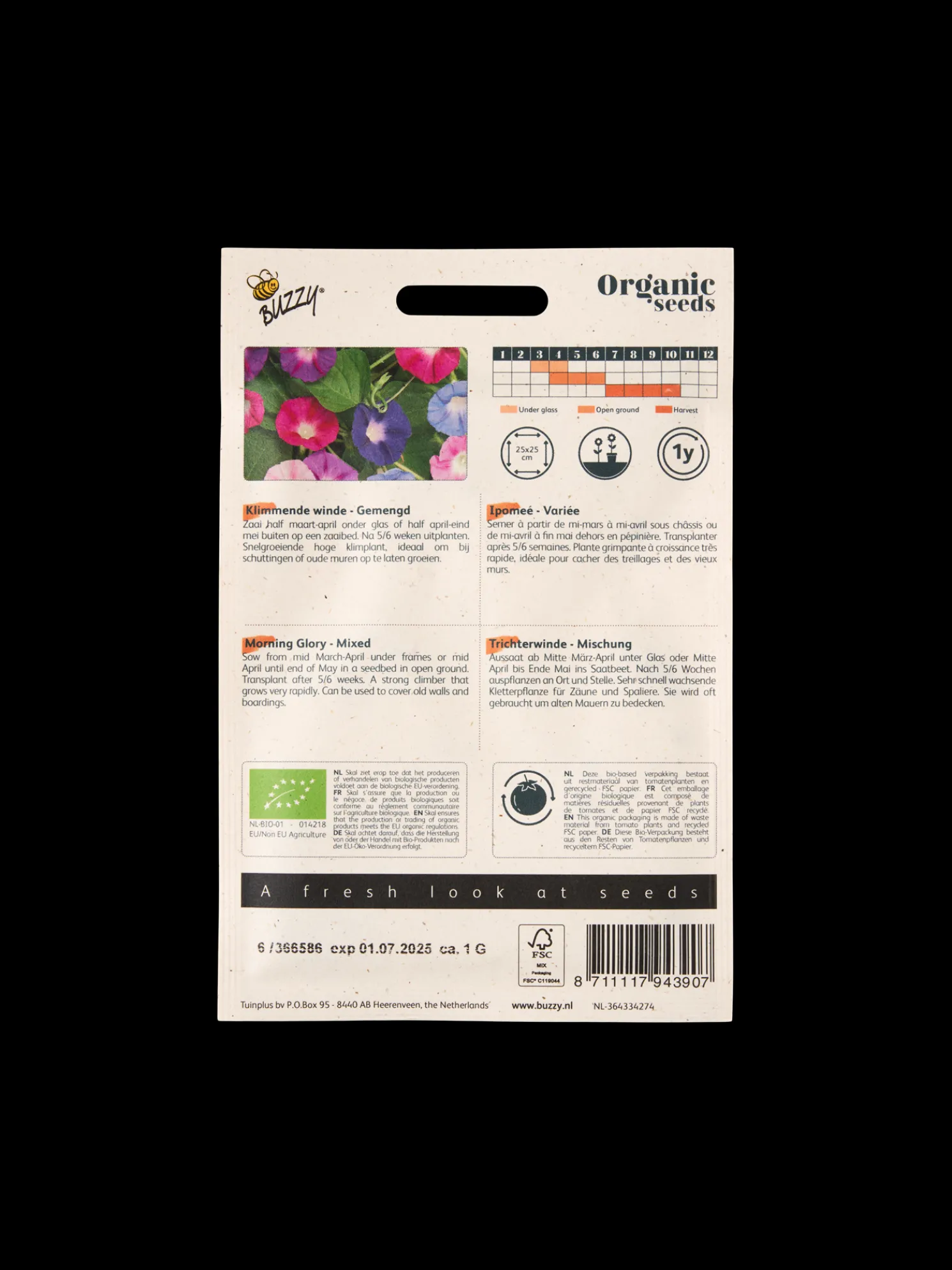 Buzzy® Bio-Trichterwinde-Mix