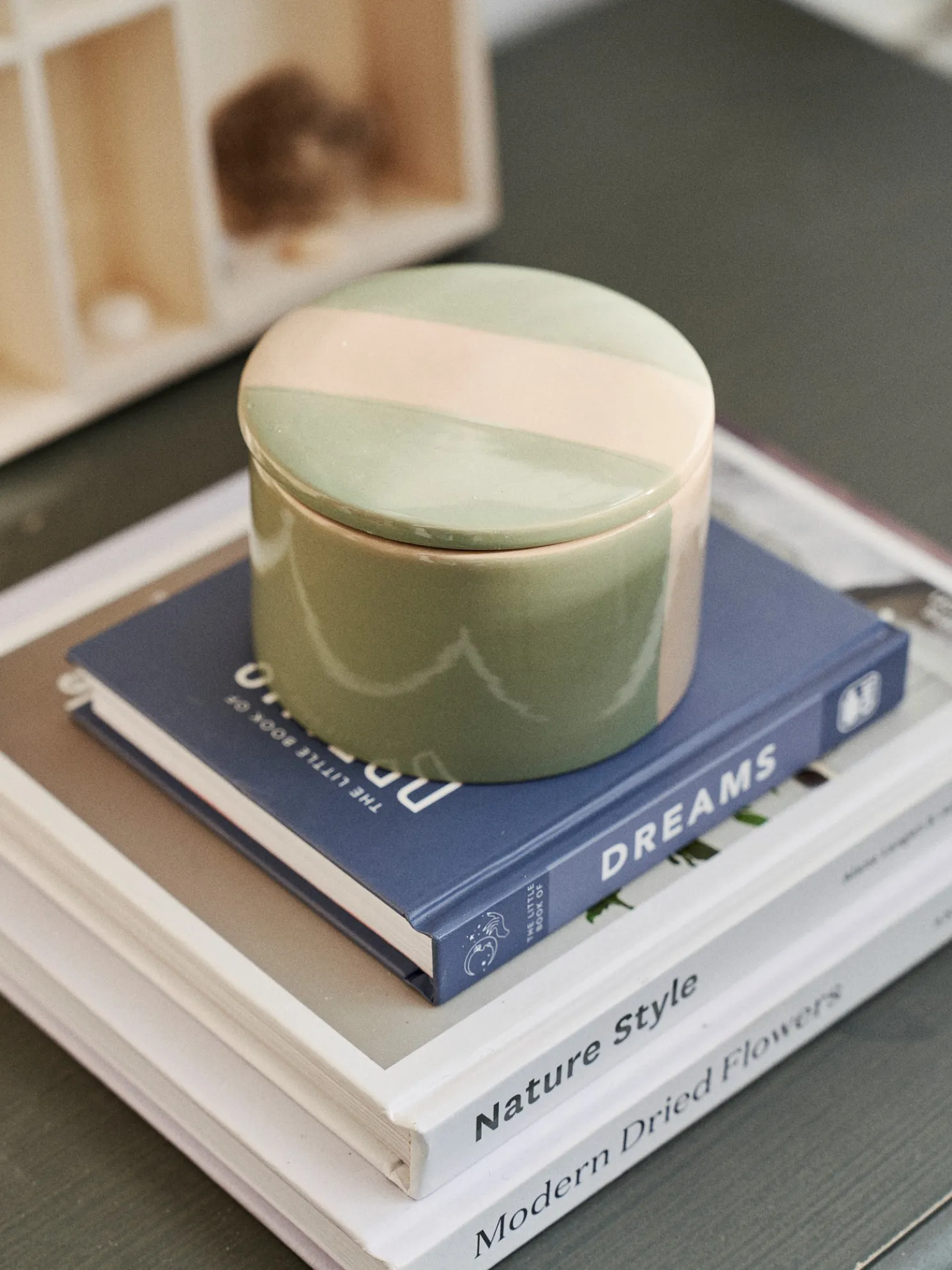 Deko-Gefäß Mit Deckel