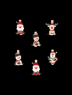 Dekorative Weihnachtsklammern