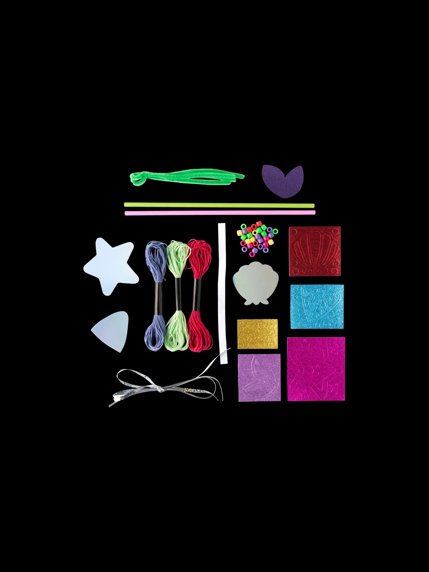 DIY-Meerjungfrauenzauberstab-Set