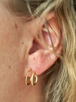 Double Swirl Ohrringe