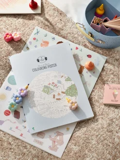 Faltbares Ausmalposter