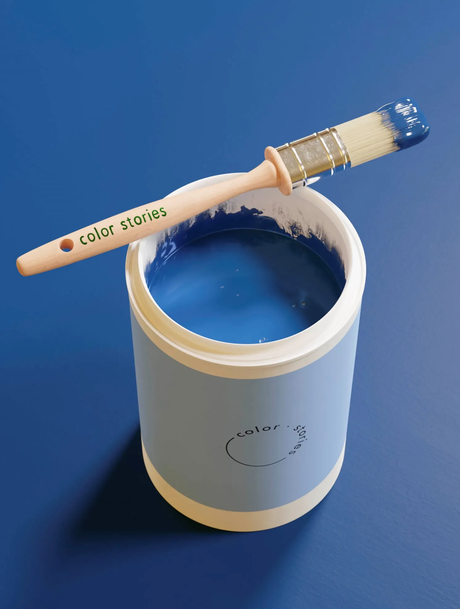 Farbe Blå Time 2000 Ml