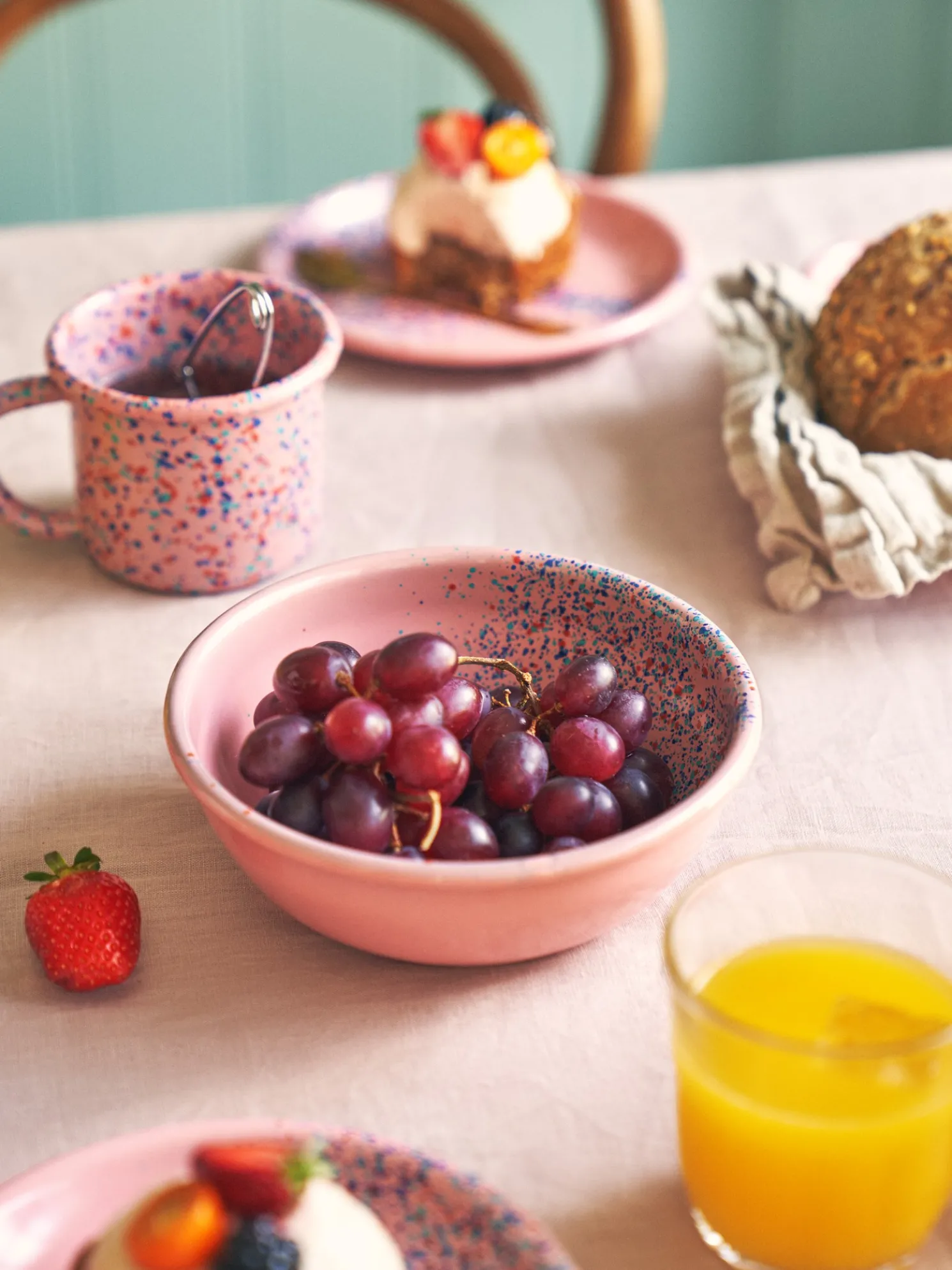 Flow Fest Schale Ø17 - Pink