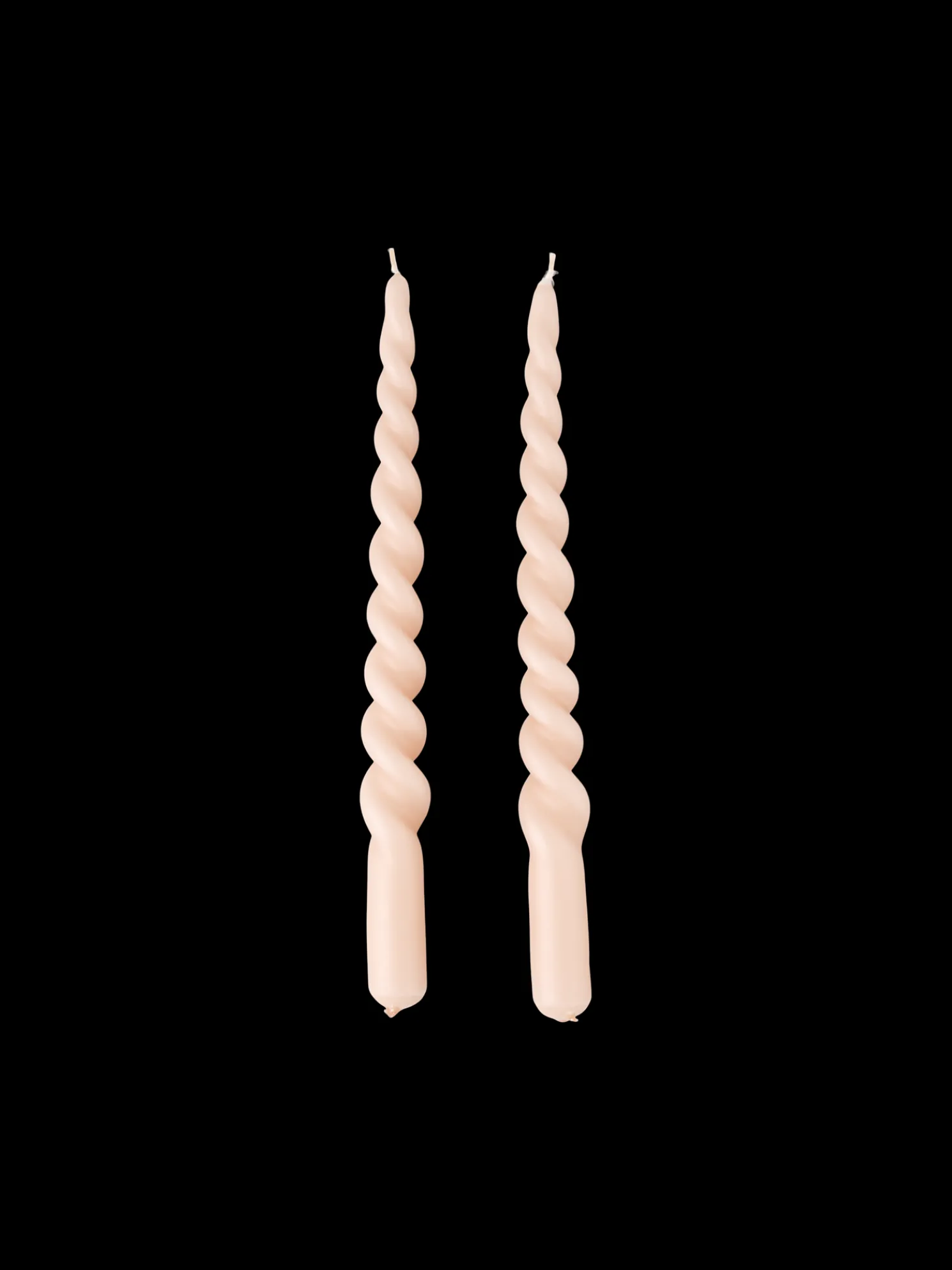 Gedrehte Kerzen 28 Cm