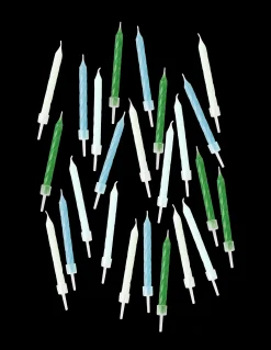 Gedrehte Kuchenkerzen