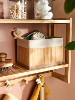 Gefütterter Aufbewahrungskorb