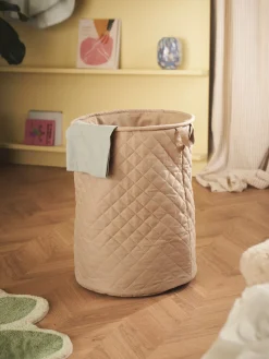 Gesteppter Wäschekorb