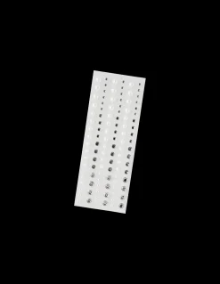 Glitzerstein- Und Perlenaufkleber