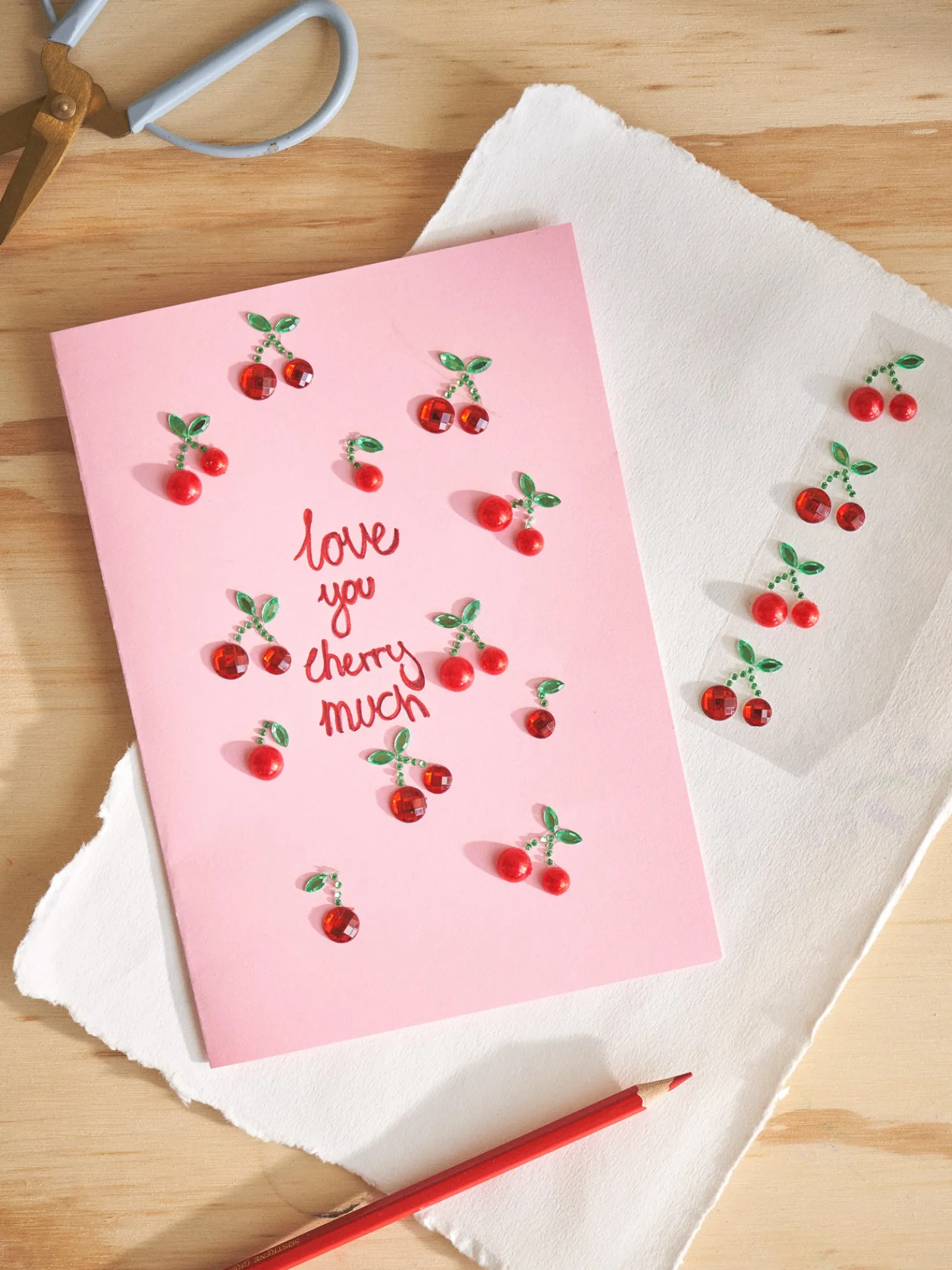 Glitzersteinaufkleber