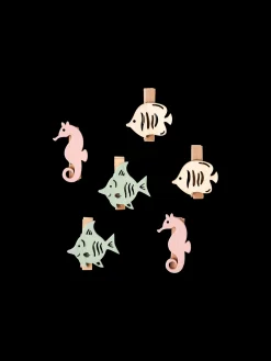 Holzklammern 6er-Pack