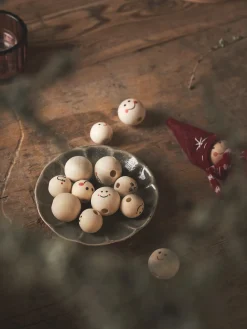 Holzperlen Mit Gesichtern