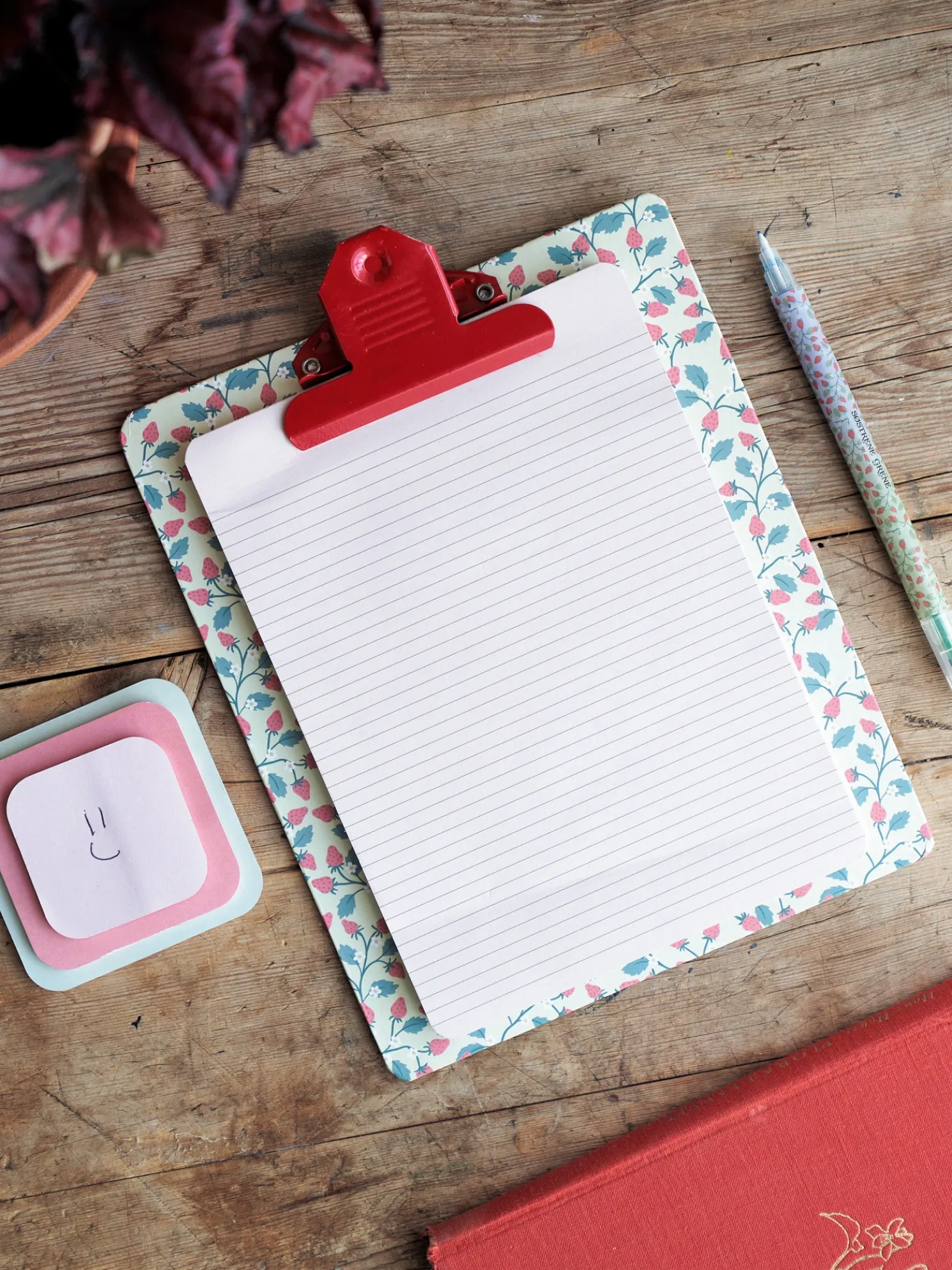 Klemmbrett Mit Notizblock