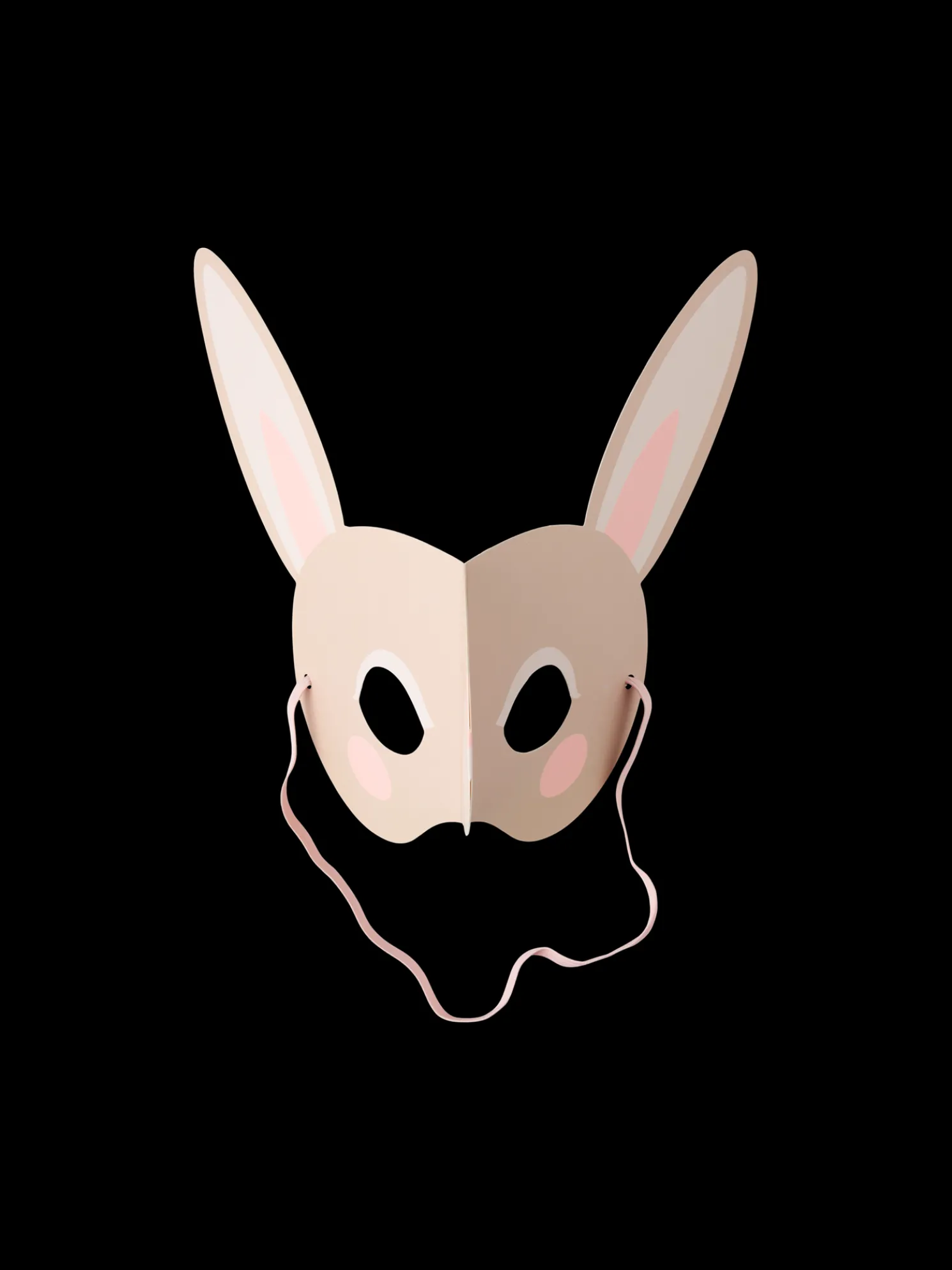 Kostüm-Maske Hase