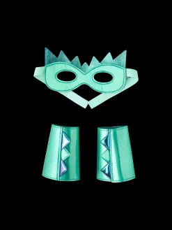 Kostüm-Maske Und Manschetten