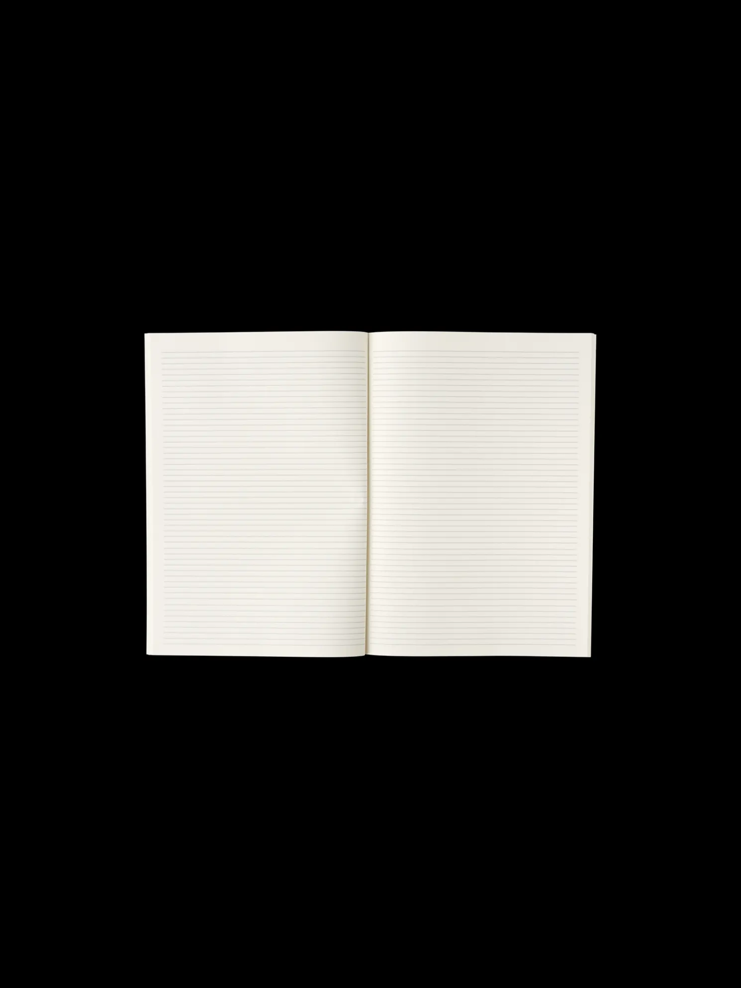 Liniertes Notizbuch A4