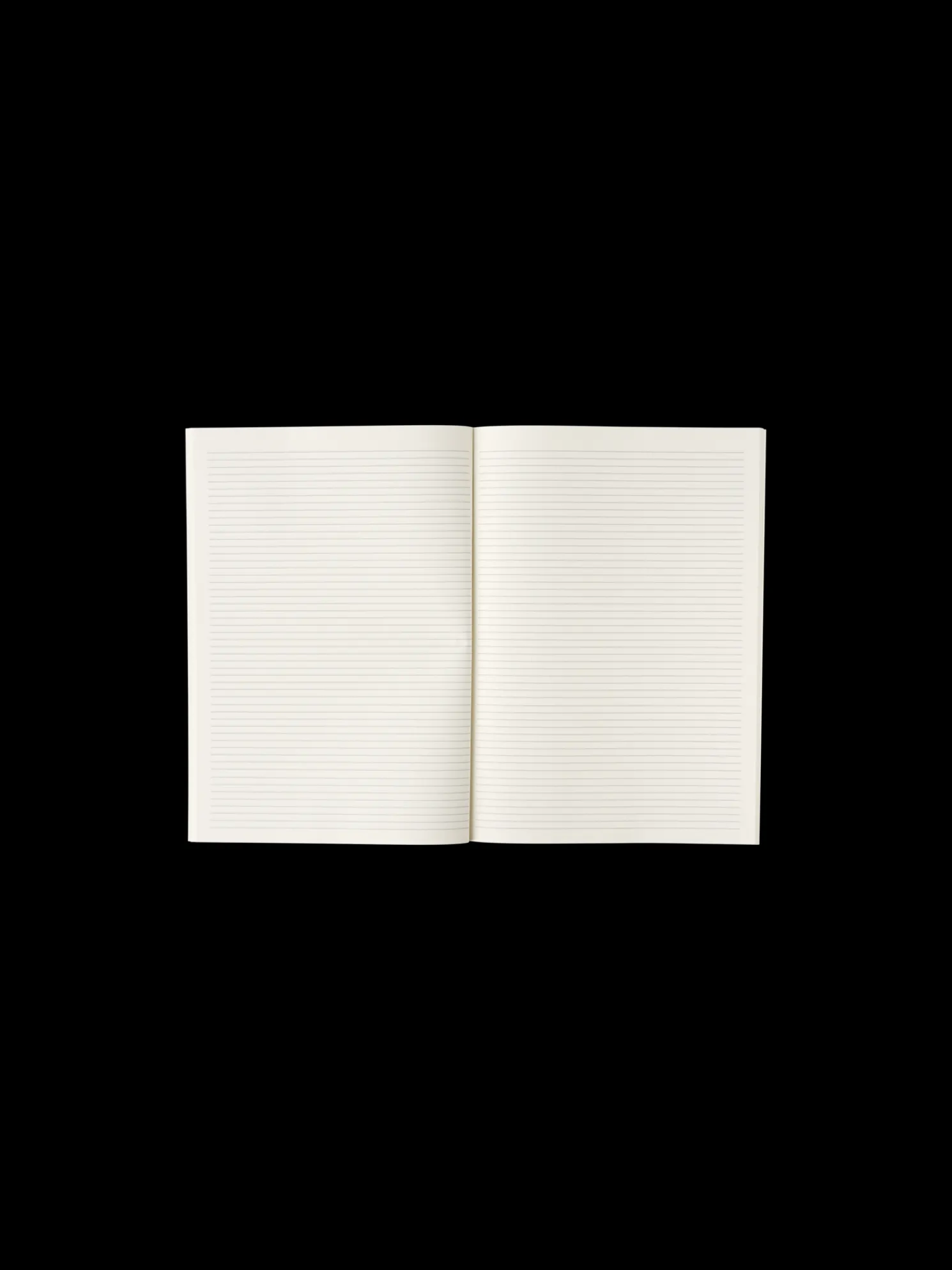 Liniertes Notizbuch A4