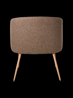 Loungesessel Mit Bouclé-Stoff