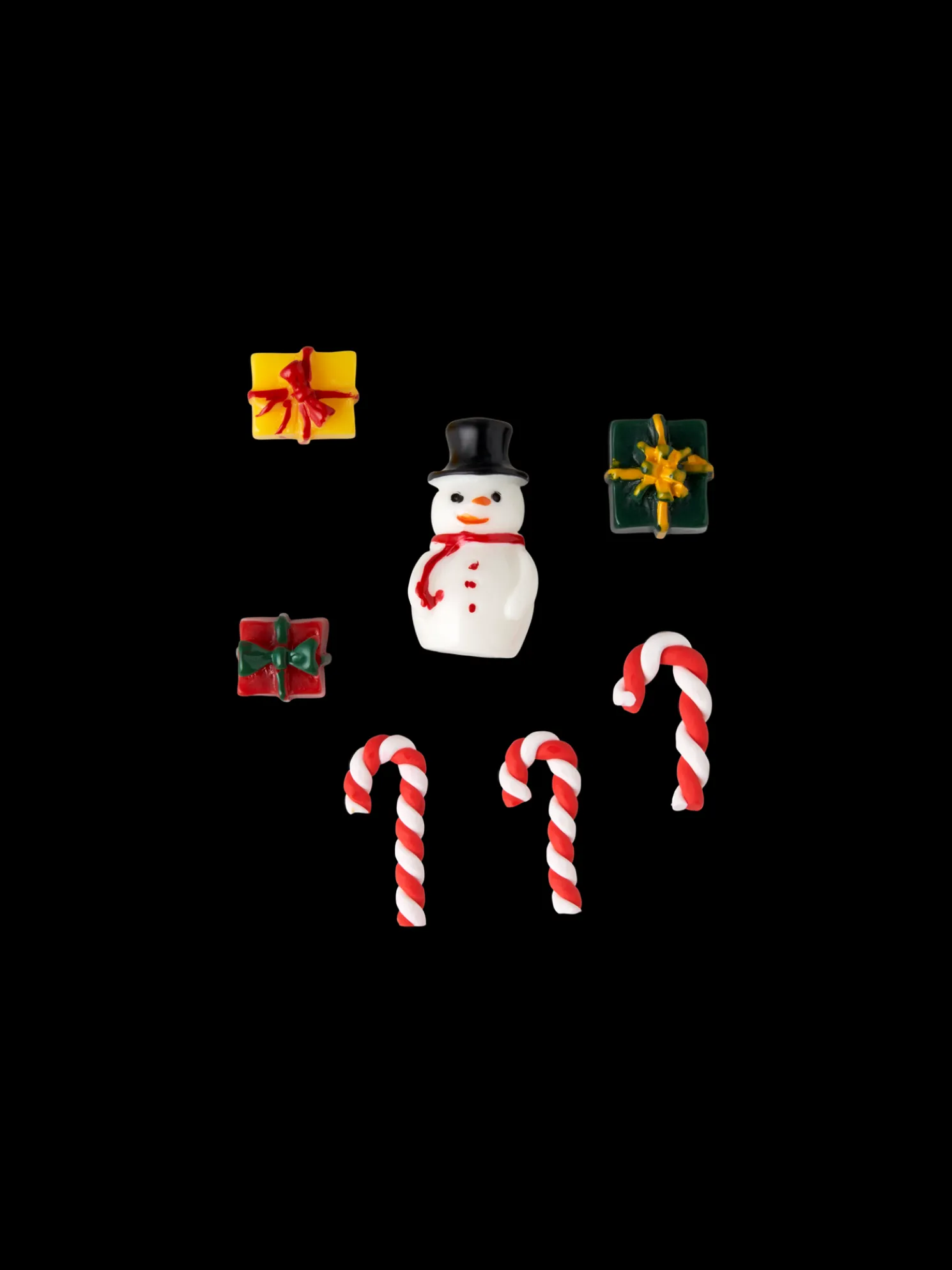 Miniatur-Weihnachtsdeko-Set