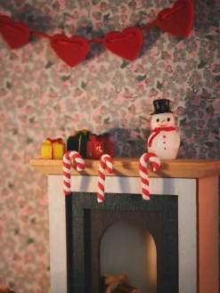 Miniatur-Weihnachtsdeko-Set