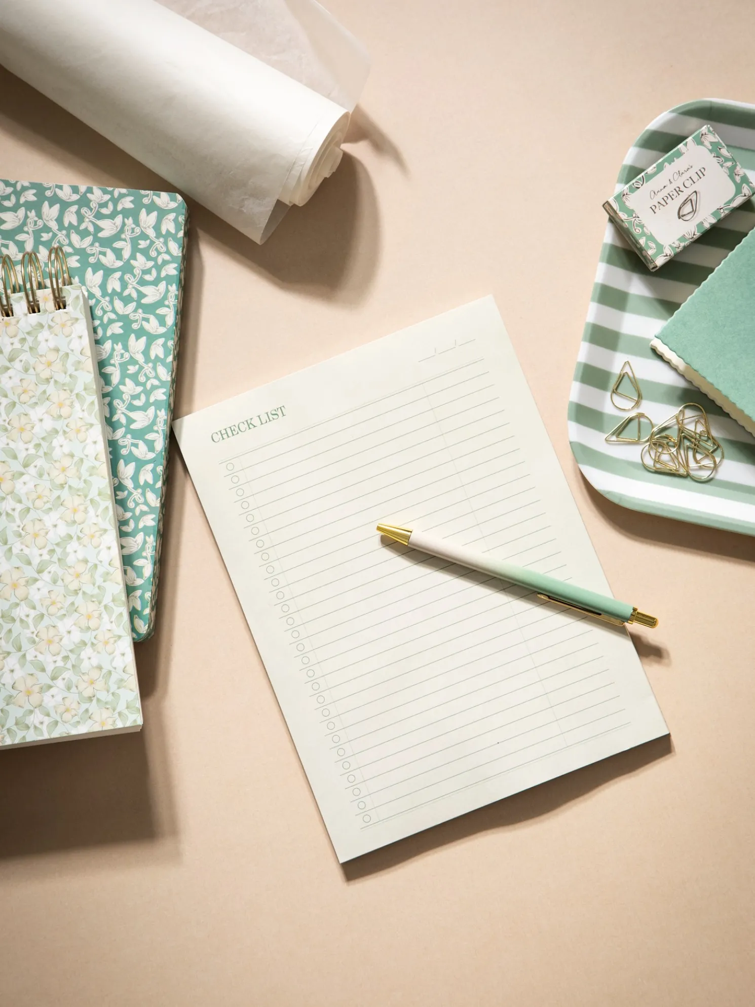 Notizblock Mit Checkliste