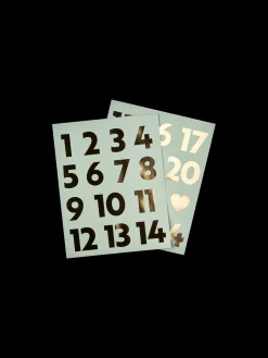 Nummernaufkleber