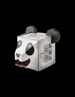 Panda-Maske