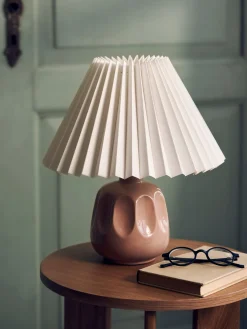 Plissierter Lampenschirm