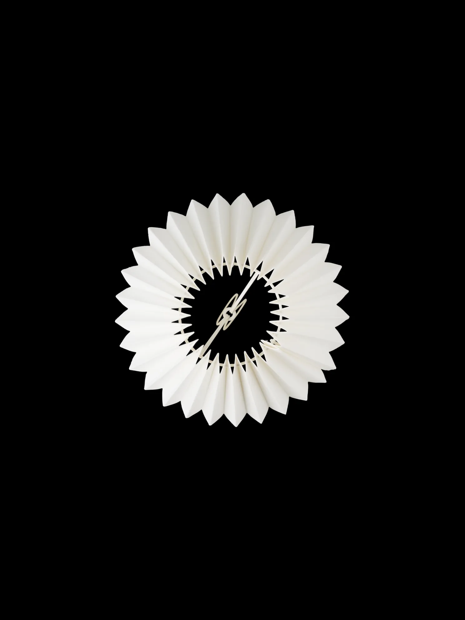 Plissierter Lampenschirm