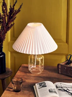 Plissierter Lampenschirm