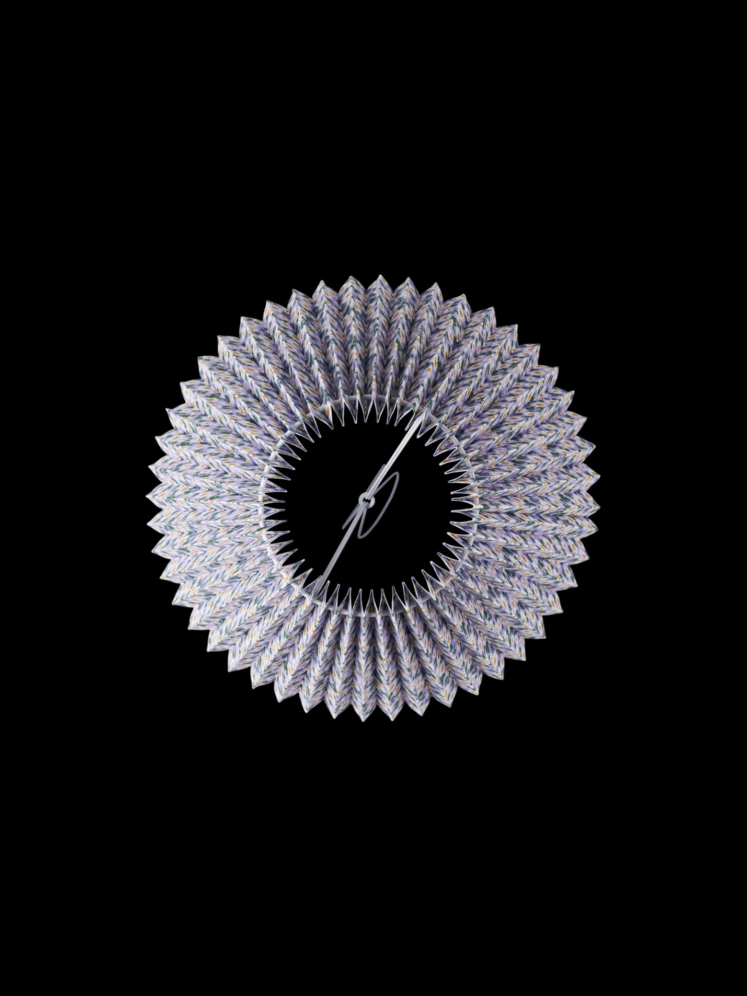 Plissierter Lampenschirm