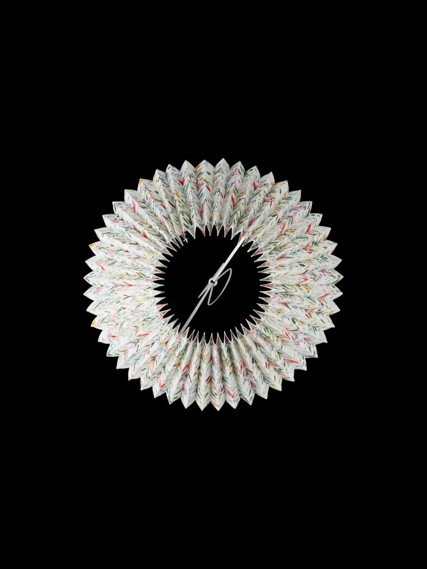 Plissierter Lampenschirm