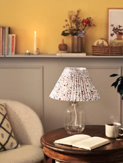 Plissierter Lampenschirm