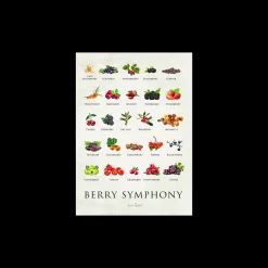 Poster Berry Symphony 50 X 70