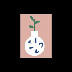 Poster Blomma 50 X 70