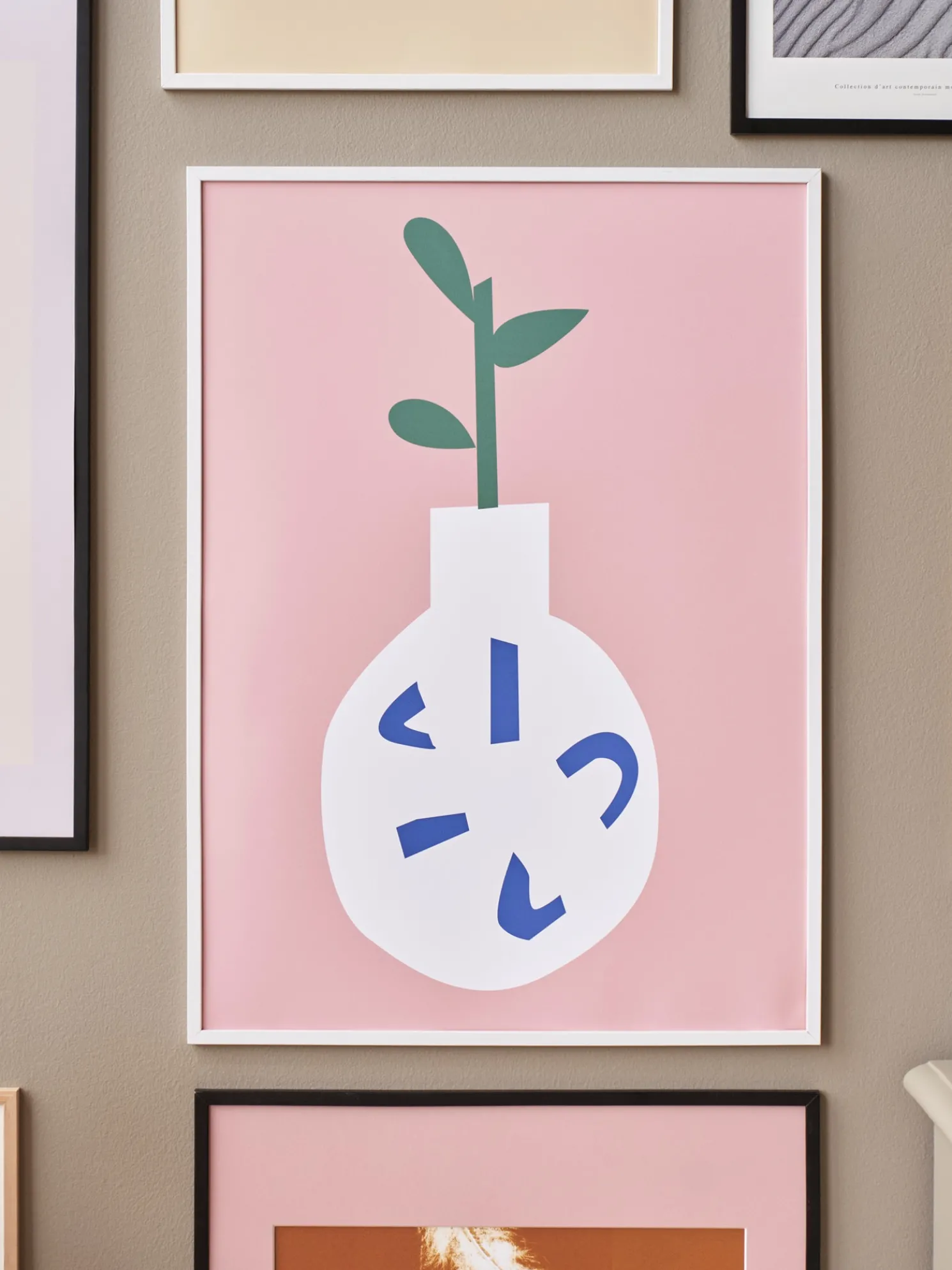 Poster Blomma 50 X 70