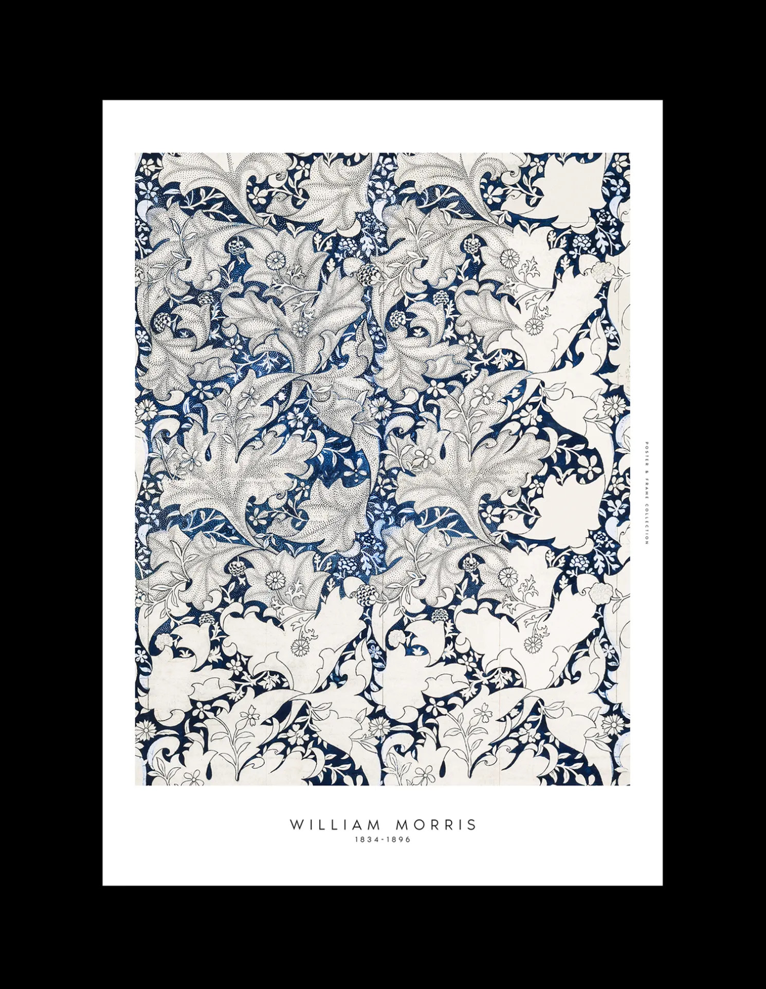 Poster Blond Blue 50 X 70