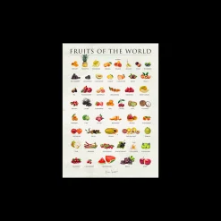 Poster Fruits Of The World 50 X 70