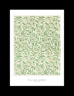 Poster Green Leaves 50 X 70