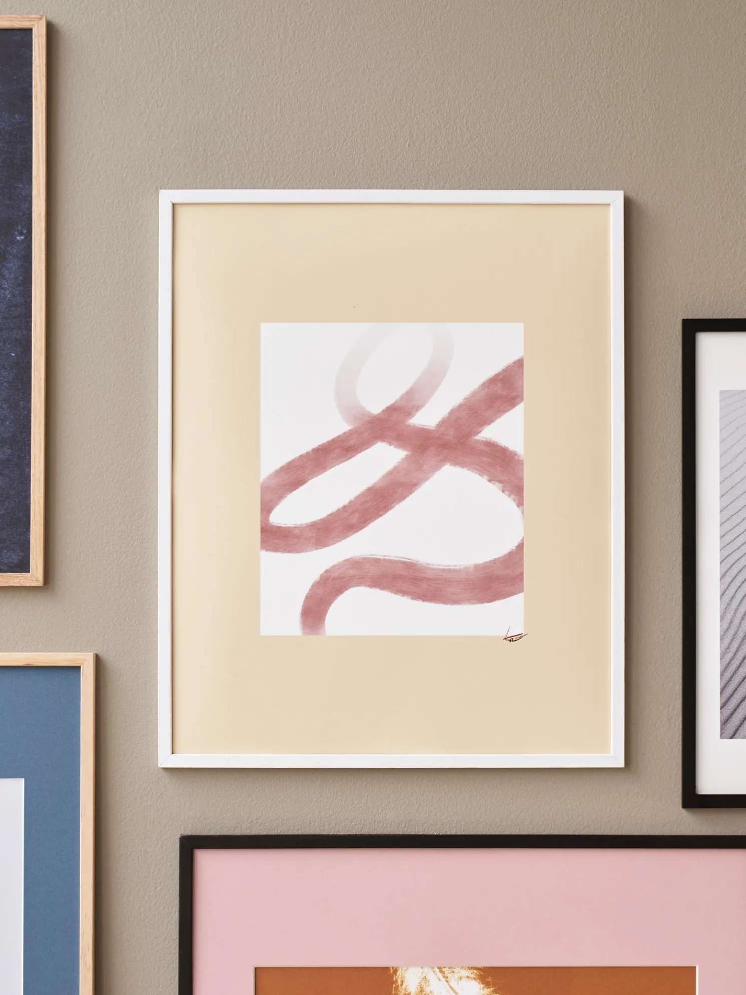 Poster La Route Rouge 40 X 50