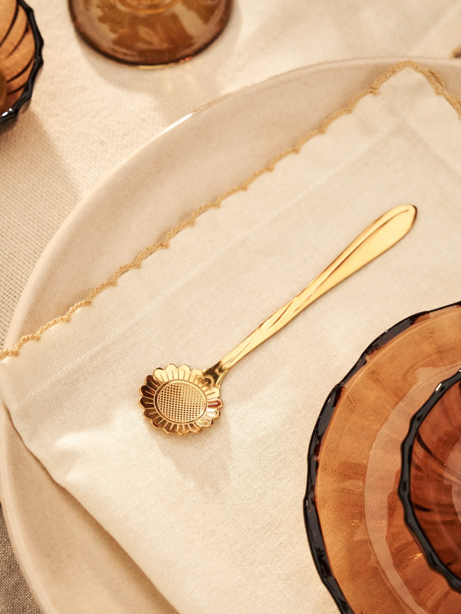 Sonnenblumen-Löffel