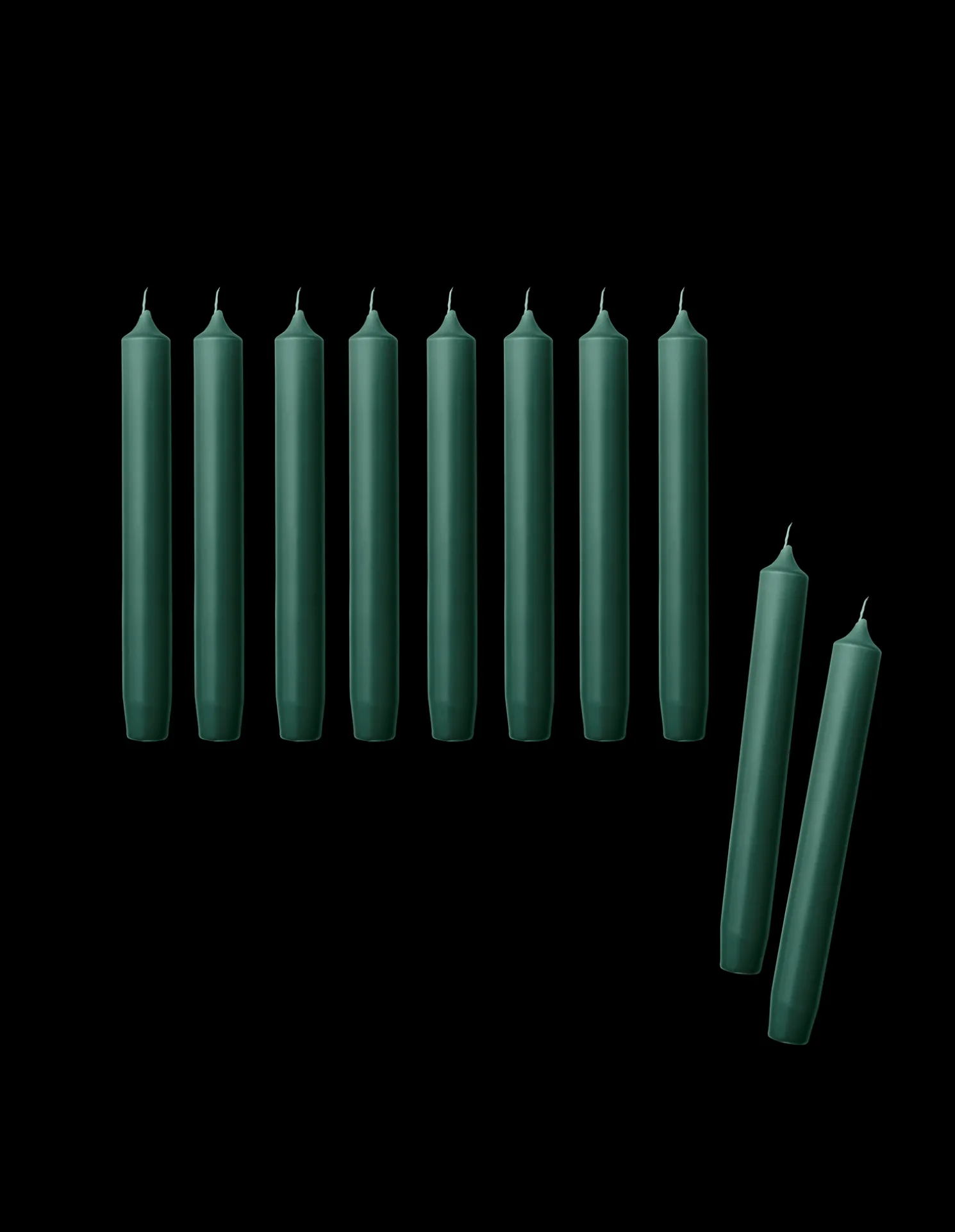 Stabkerzen 19 Cm 10er-Pack