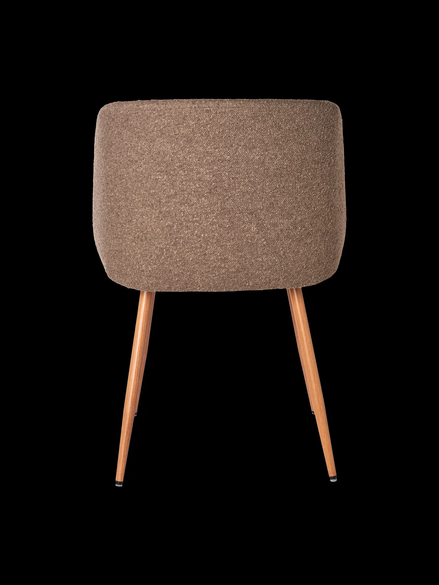 Stuhl Mit Bouclé-Stoff