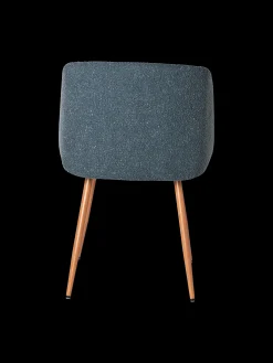 Stuhl Mit Bouclé-Stoff