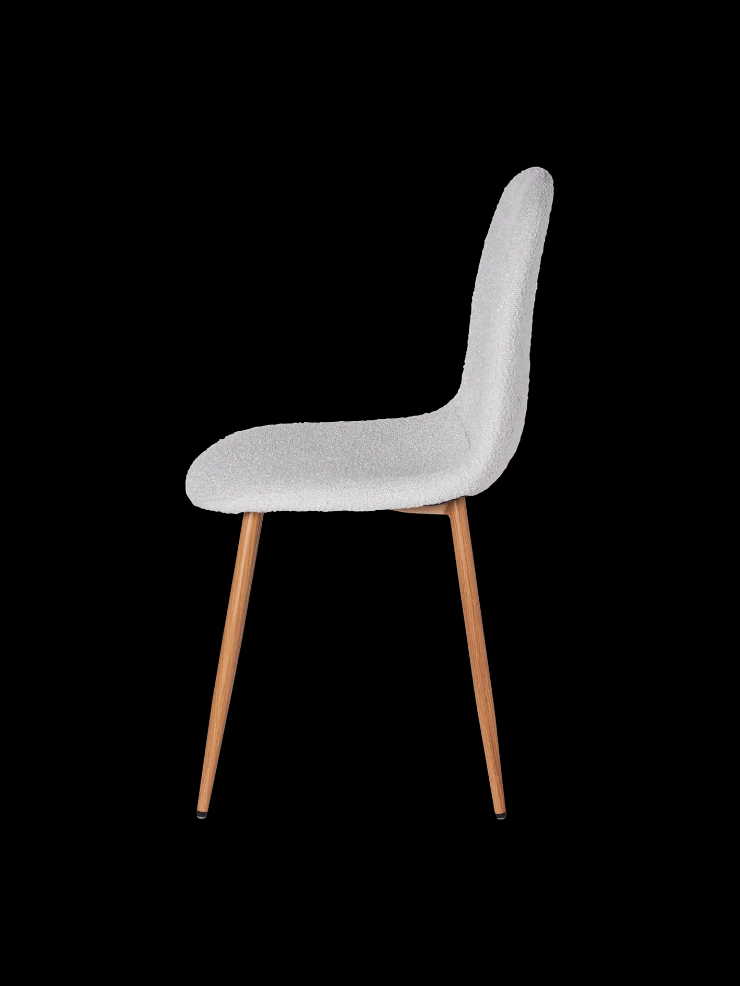 Stuhl Mit Boucléstoff