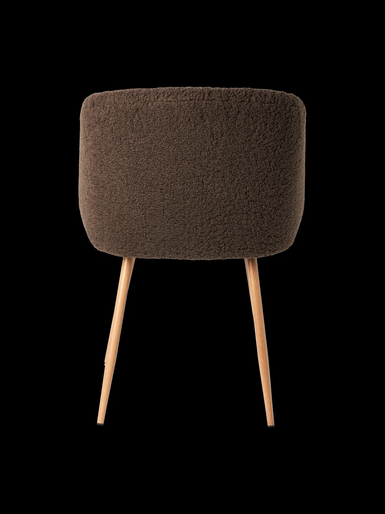 Stuhl Mit Teddystoff-Bezug