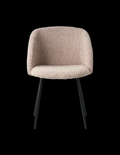 Stuhl Mit Teddystoff-Bezug