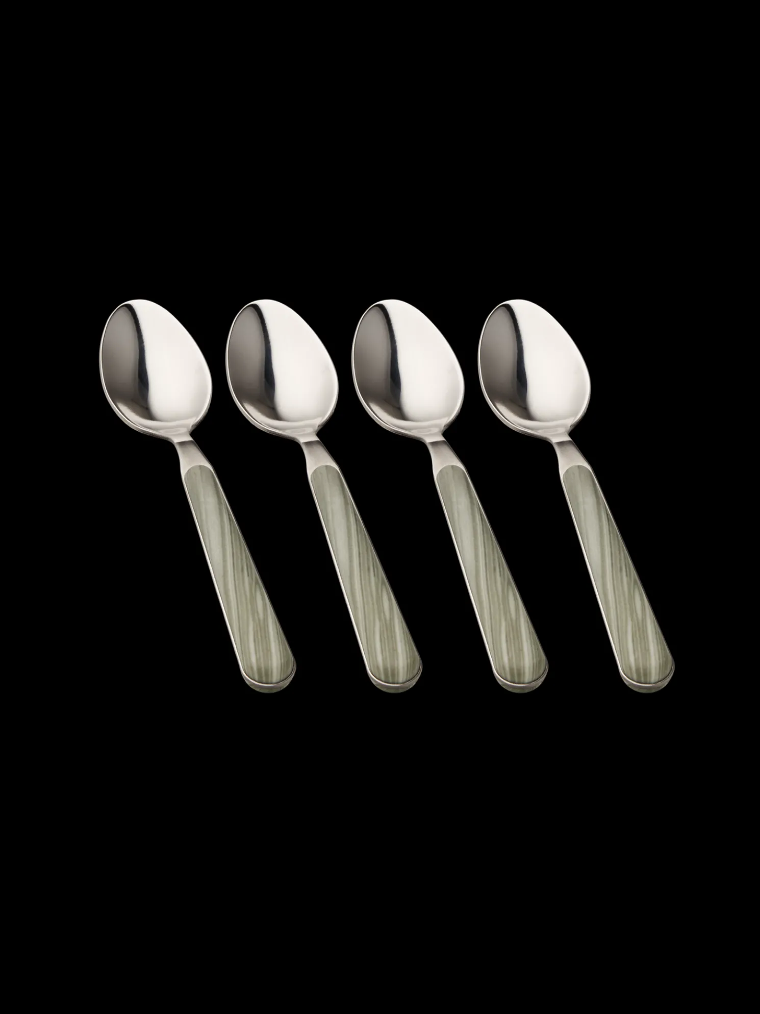 Teelöffel-Set Texture Legno